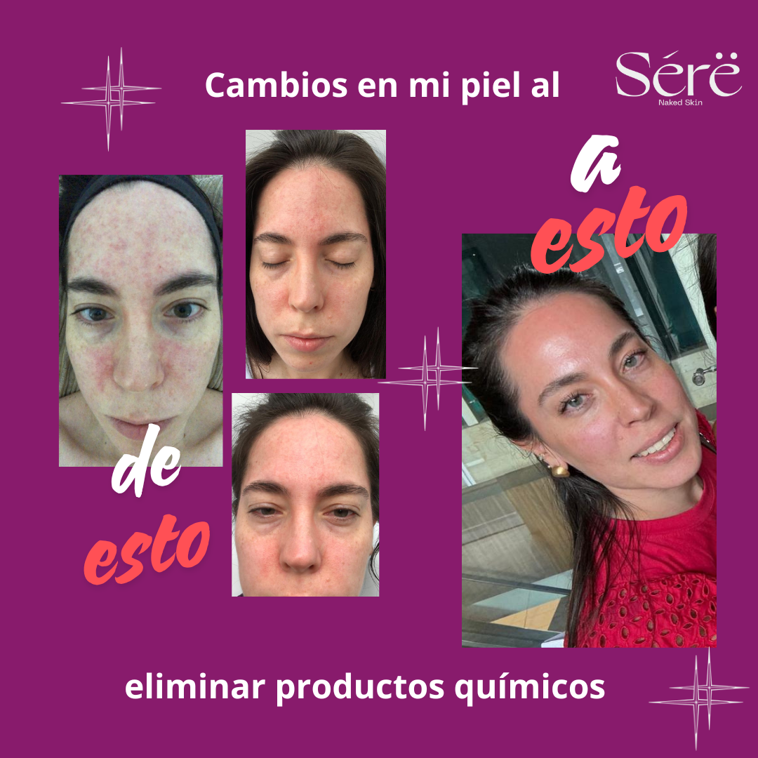 Mi rutina de skincare con accesorios: 6 productos con duración de 35-40 días y 4 accesorios.