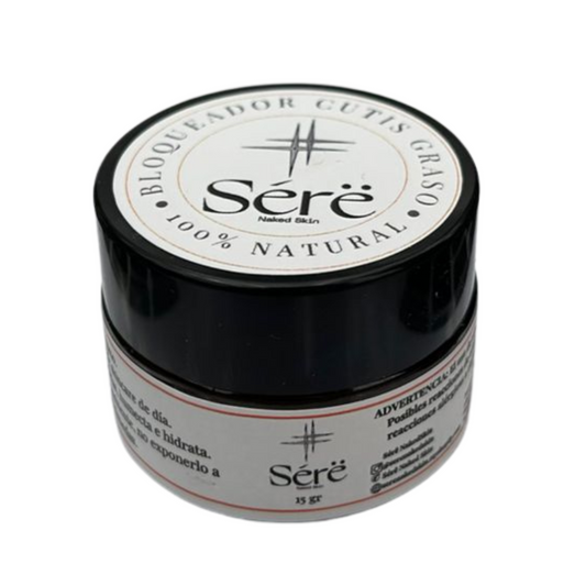 Bloqueador facial cutis graso