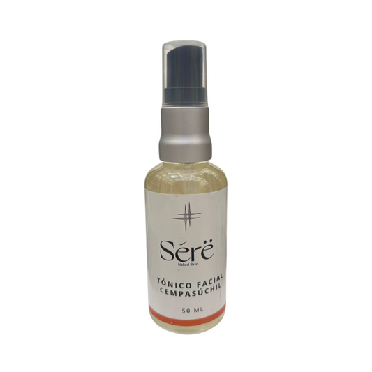 Tónico facial de cempasúchil, árbol de té, agua de hamamelis y tomillo 50 ml